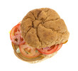 Turkey tofu tomato lettuce sandwich