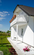 Haus mit Balkon
