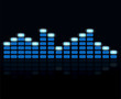 Digital equalizer vector illustration