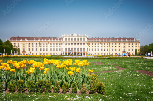 Photo: Castle Schönbrunn (Schonbrunn) in Vienna (Austria) Castle Schönbrunn (Schonbrunn) in Vienna (Austria)