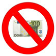 Divieto banconota euro