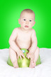 Potty and baby