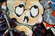 Graffiti tête de mort
