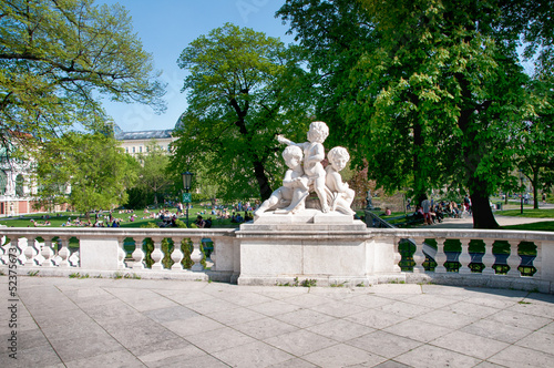 Photo: Hofburg in Vienna (Austria) | Burggarten (Castle Garden) Hofburg in Vienna (Austria) | Burggarten (Castle Garden)