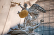 Hofburg in Vienna (Austria) | Statue of two fighting angels