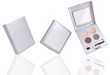 Eyeshadow palette with packaging