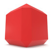 cube 3d red