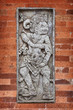 Photo: Mythological character on wall of the temple. Indonesia, Bali Mythological character on wall of the temple. Indonesia, Bali