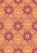 Vector: orange bandana seamless vector background orange bandana seamless vector background