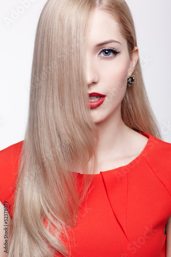 Photo: beautiful blonde woman beautiful blonde woman