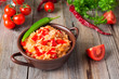 Rice with sweet pepper and onion