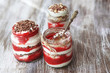 Dessert in jar