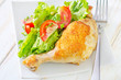 fried chicken leg