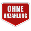 Illustration: Marker rot OHNE ANZAHLUNG Marker rot OHNE ANZAHLUNG