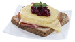 Foto: Toast Hawaii on white Toast Hawaii on white