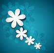 Vector: vector congratulatory background with flowers vector congratulatory background with flowers