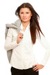 Portrait of beautiful business woman standing