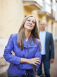 Man trying to get acquainted with woman