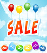 Vector: Sale! Spring background Sale! Spring background