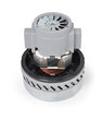 Small electric motor on white background, closeup