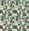 Geometric abstract pattern