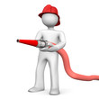 Fireman Fire Hose