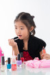 Doing make-up