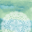 Vector template. Invitation card.
