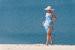 on the beach