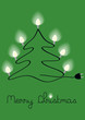 Vektor: vector christmas tree with lighting bulbs vector christmas tree with lighting bulbs