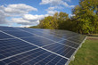 Solarpark bei Homberg (Effze) in Hessen..