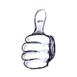 main signe d'acceptation super