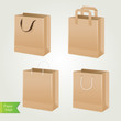 Set shoping bags.Vector illustration.