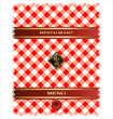 Restaurant or cafe menu design