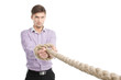Man and rope