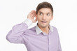Photo: Man eavesdrop Man eavesdrop