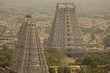 City view of city and Big temple in Tiruvanumalai