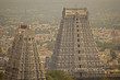 City view of city and Big temple in Tiruvanumalai