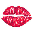 Vektor: Lips abstract Lips abstract