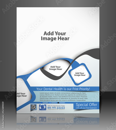 Vector: Vector business brochure, flyer Vector business brochure, flyer