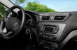 Inside car view