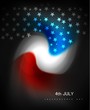 4th july american independence day vector illustration