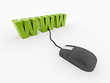 WWW with mouse isolated