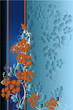 bleu et orange