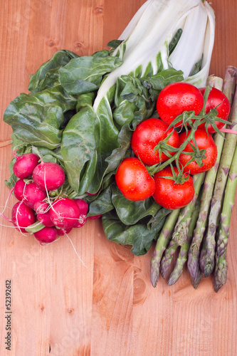 Photo: Mixed vegetables Mixed vegetables