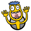 Vector: Crazy puppet Crazy puppet