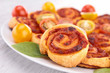 Photo: puff pastry appetizer puff pastry appetizer