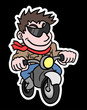 Skicker motorcycle