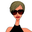 girl in sunglasses