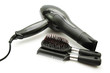 Haarbürste mit Haarföhn